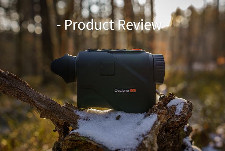 ThermTec Cyclone 325: Outstanding performance, reliable, compact thermal monocular  for nature photography